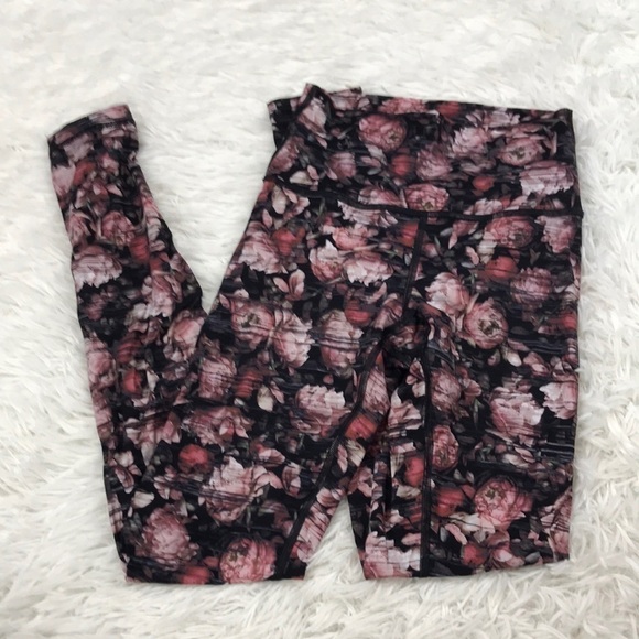 🔥$SALE$🔥 Lululemon Wunder Under HR Tight *NuluxPeony Multi - Picture 1 of 8